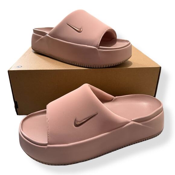 Nike Shoes - Nike Calm Elevation Women's Slide Particle Pink HJ5601-601 Size 10 Newhj